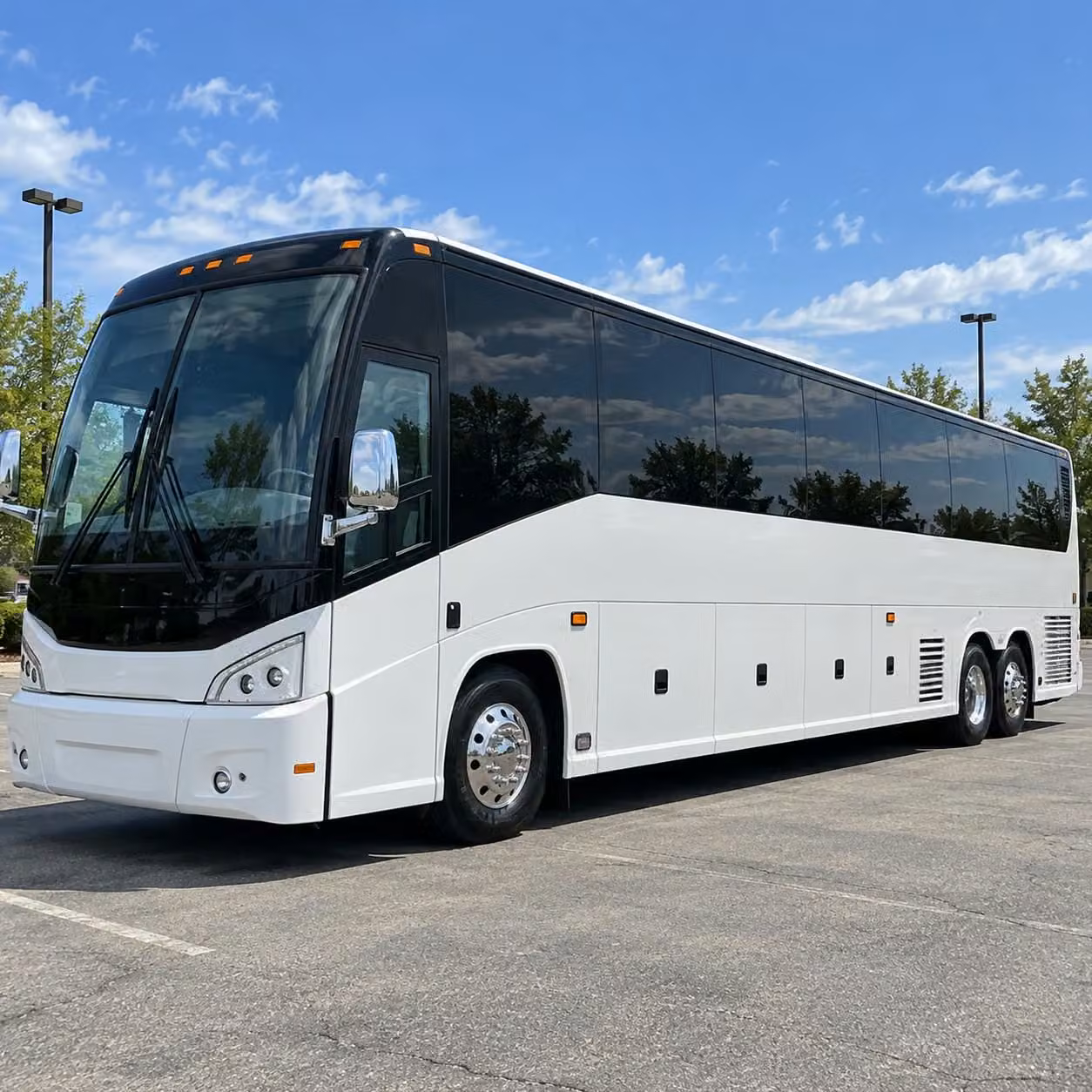 charter buses for large dc high school prom groups