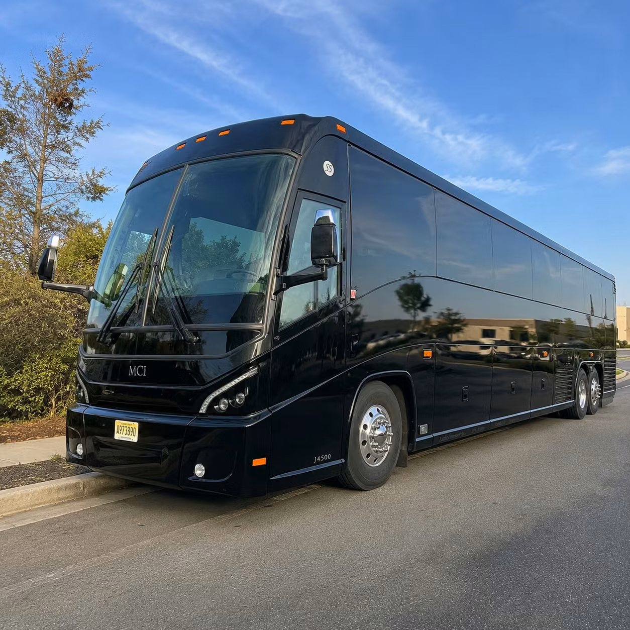 charter buses for military ceremonies and change of command events in washington dc