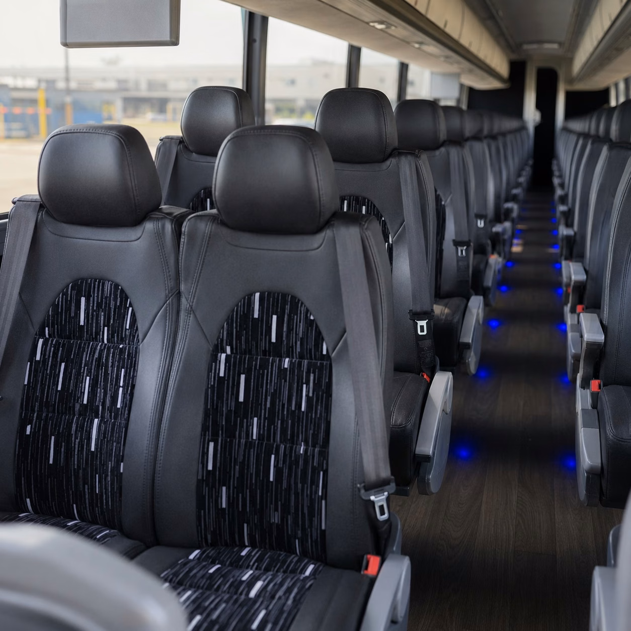how bus type and size affect charter bus prices in washington dc