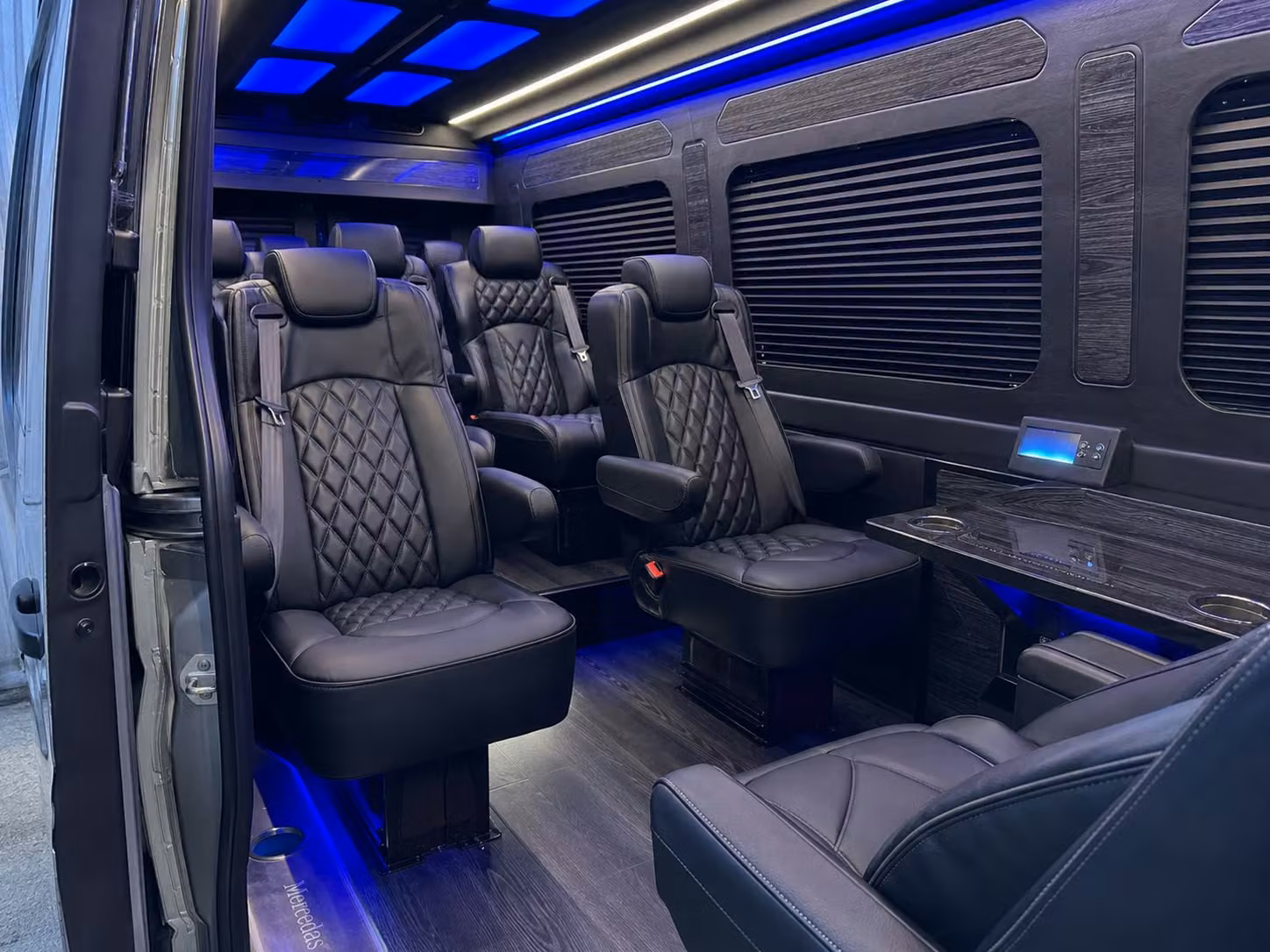 sprinter van with driver interior
