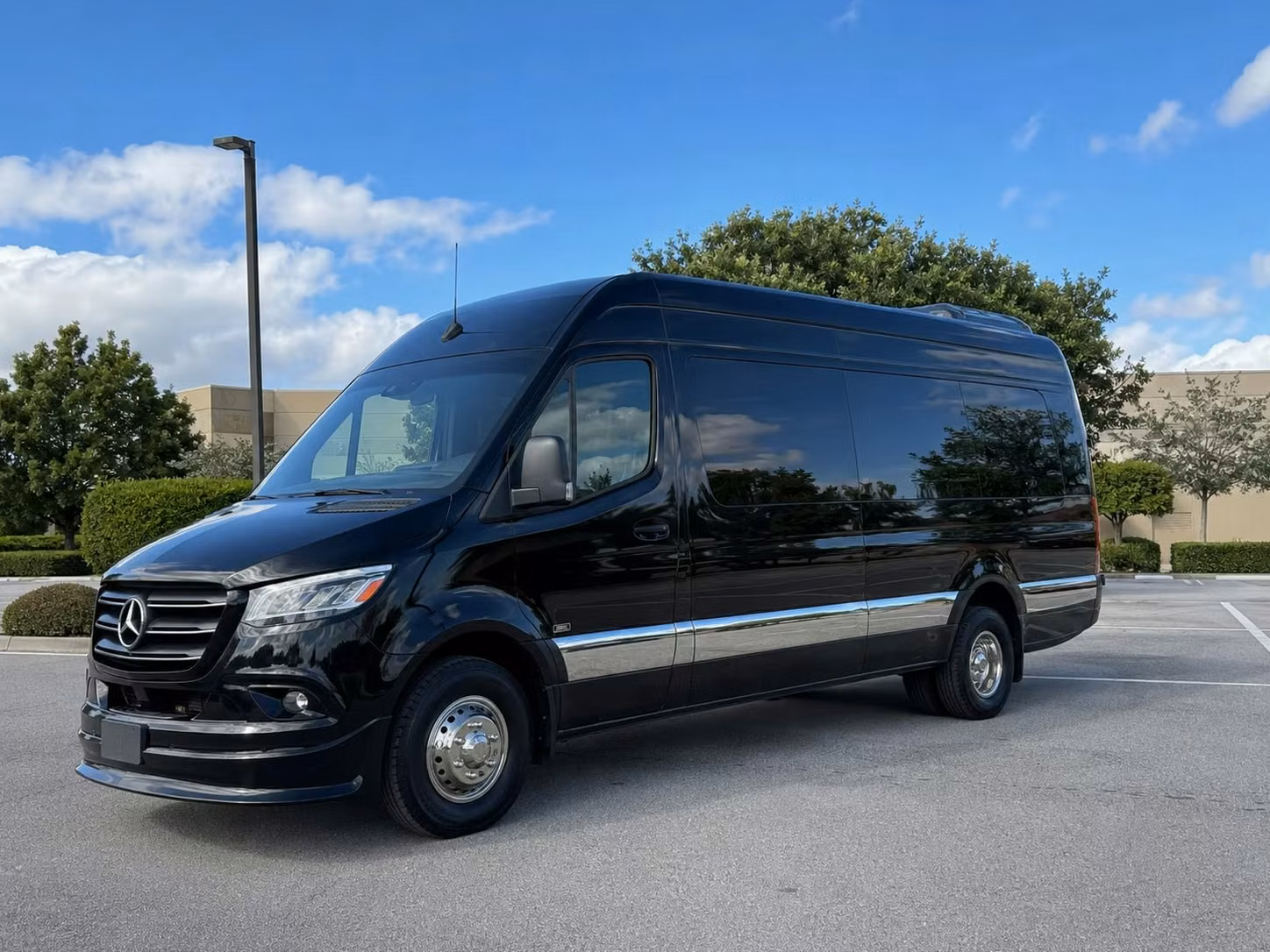 sprinter van with driver